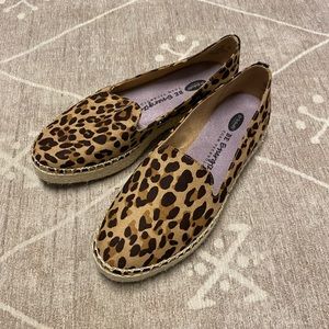 Dr Scholl’s Leopard Print Espadrille Flats 6